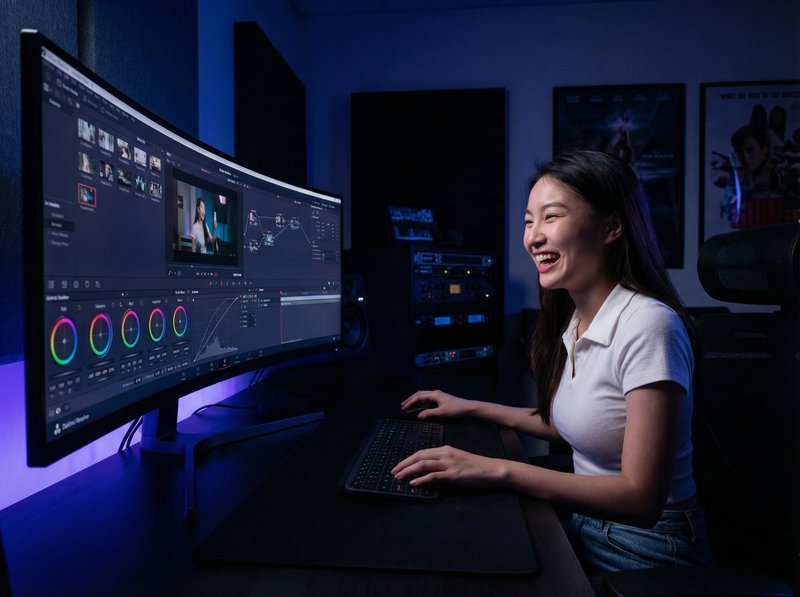 精神小妹精选传媒后期调色传媒演示